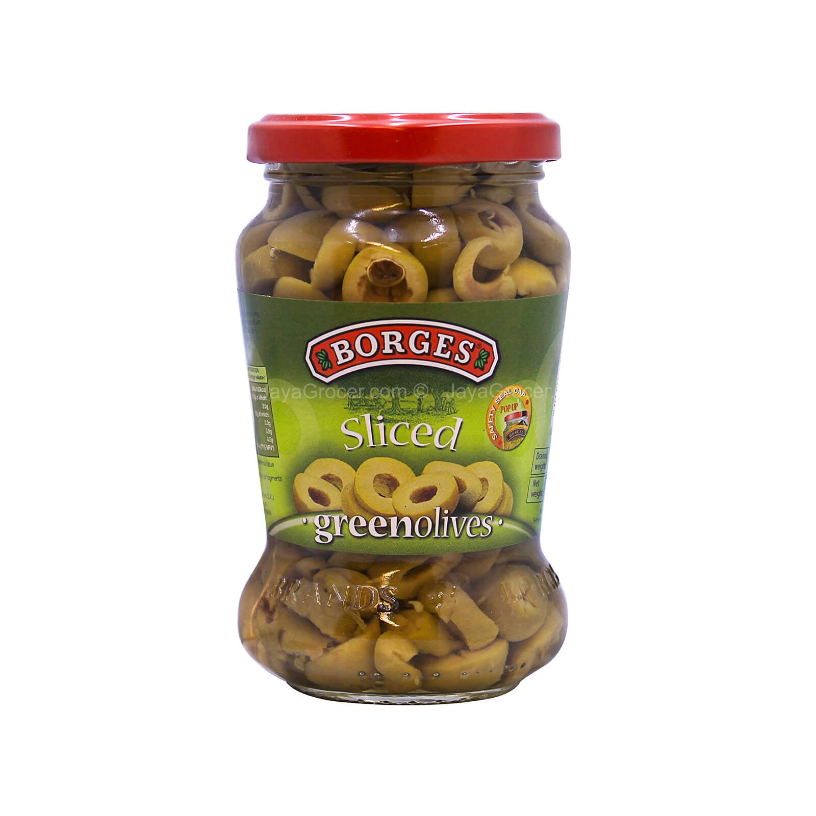 Borges Sliced Green Olives 300g