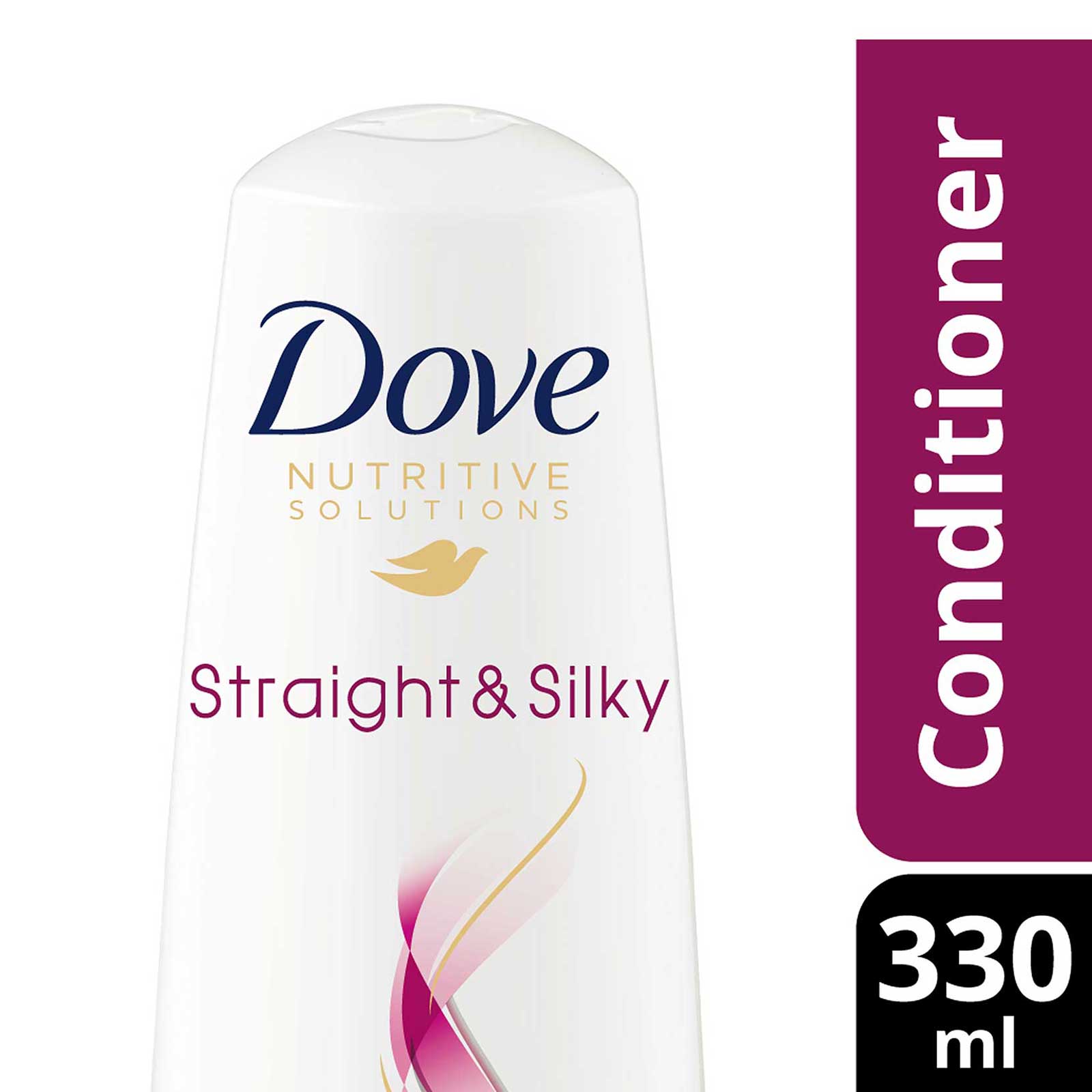 Dove Straight & Silky Hair Conditioner 330ml