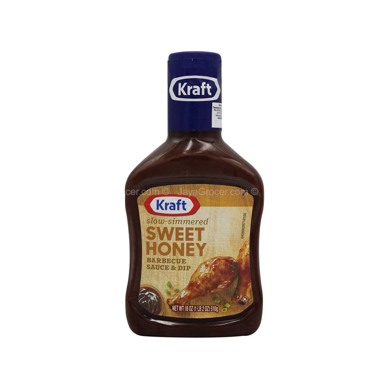 Kraft Slow Simmered Sweet Honey Barbeque Sauce and Dip 510g