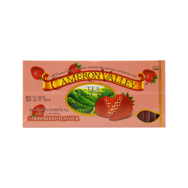 Cameron Valley Strawberry Flavour Tea 50g