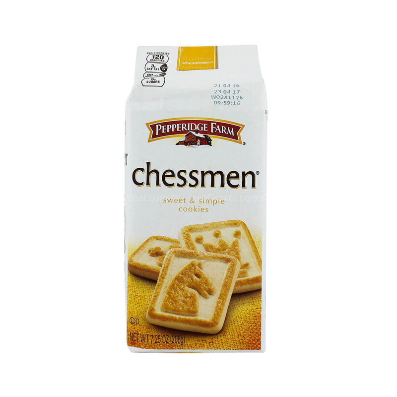 Pepperidge Farm Chessmen Sweet & Simple Cookies 206g