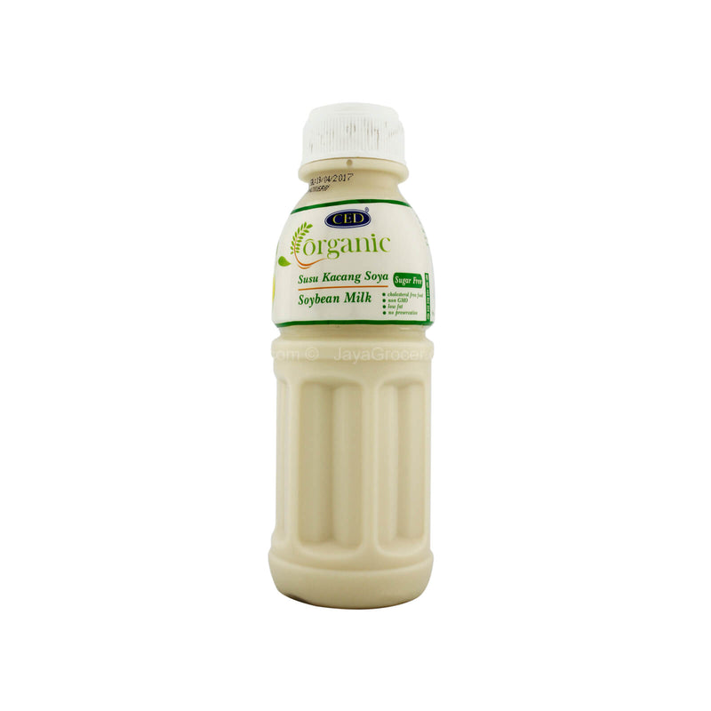 CED Organic Soybean Milk Sugar Free 310ml