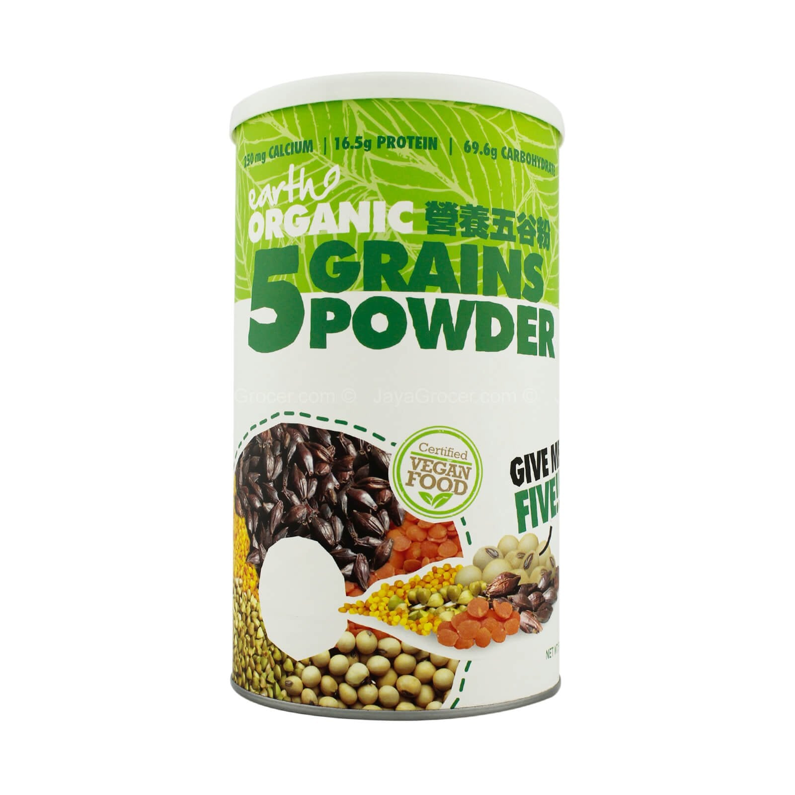 Earth Organic 5 Grains Powder 500g