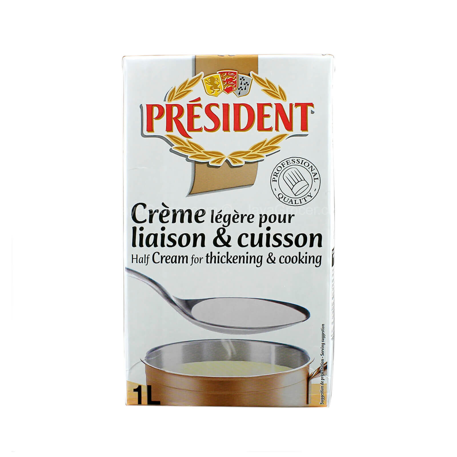 President Half Cream for Thickening and Cooking 1L