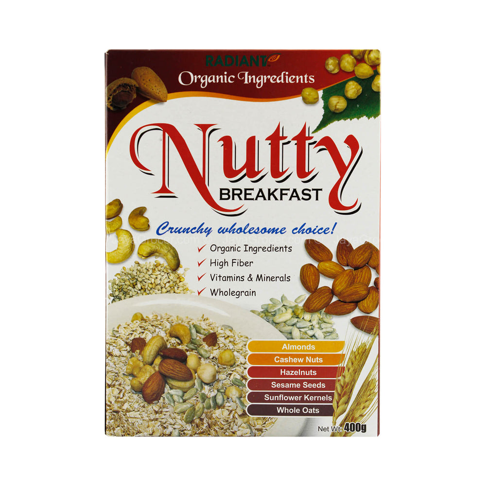 Radiant Orgn Nutty Breakfast 400g