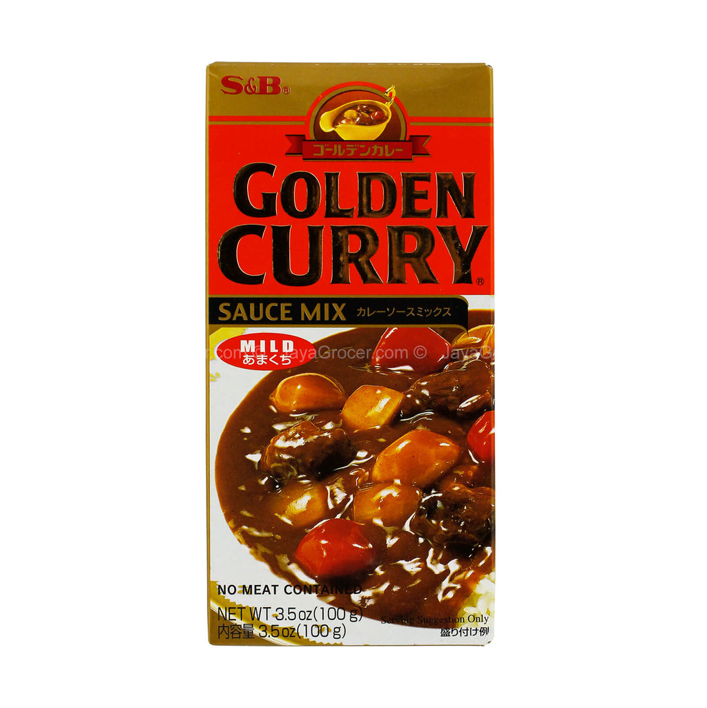 Golden Curry japonais 92g S&B SB