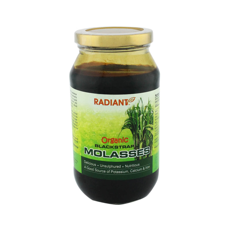 Radiant Whole Food Organic Blackstrap Molasses 450ml