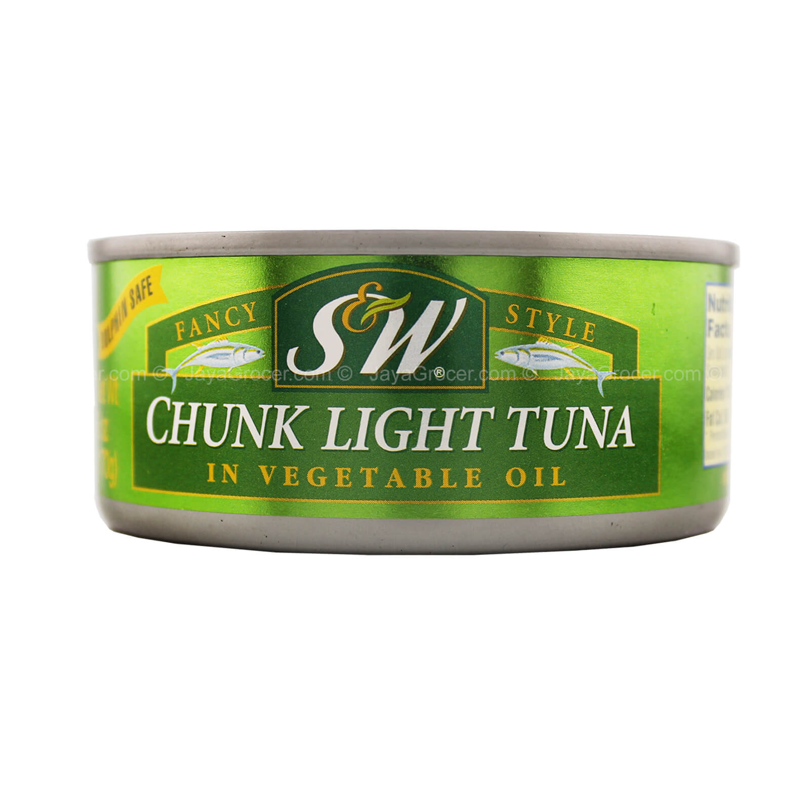 S&W CHUNK LIGHT TUNA VEGE OIL 170G *1