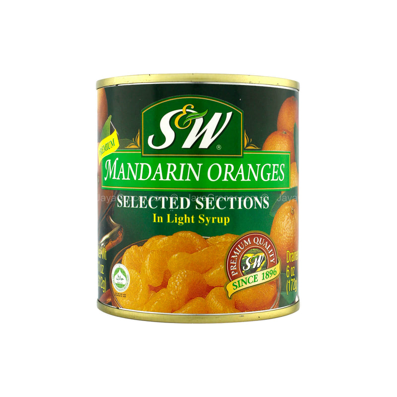 S&W Mandarin Oranges in Light Syrup 312g