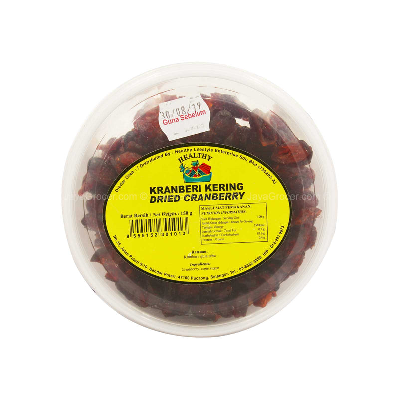 HEALTHY DRIED CRANBERRIES 150G *1