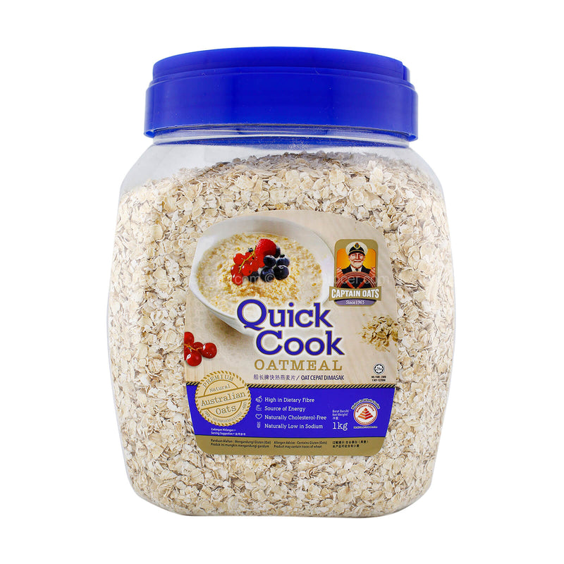 Captain Oats Quick Cook Oatmeal 1kg
