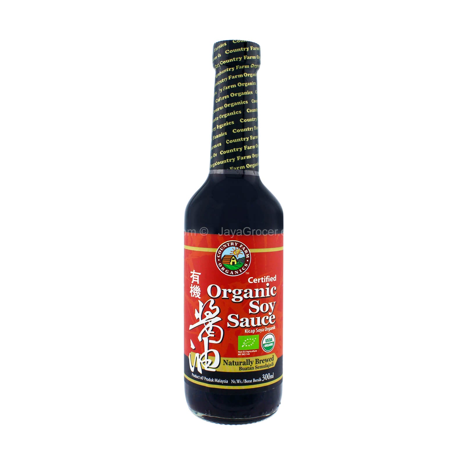 Country Farm Organic Soy Sauce 300ml