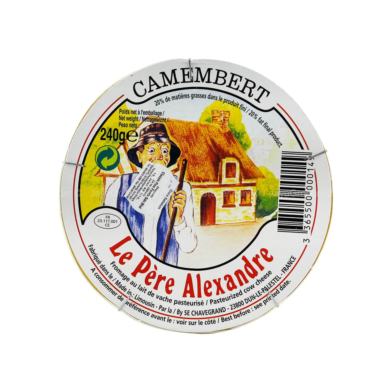 LE PERE ALEXANDRE CAMEMBERT 240G *1