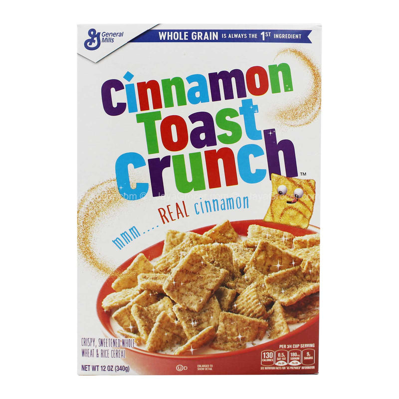 General Mills Cinnamon Toast Crunch Cereal 340g