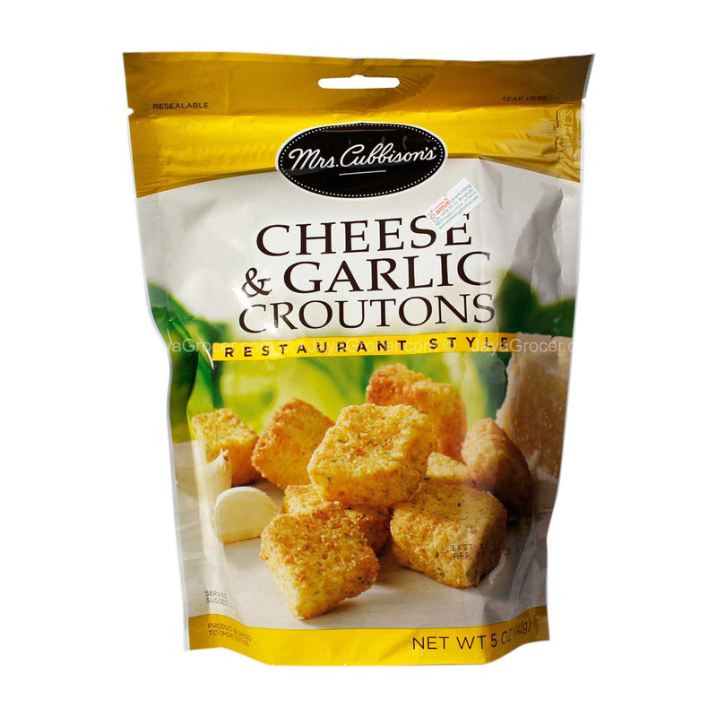 Mrs. Cubbison’s Cheese & Garlic Restaurant Style Croutons 142g