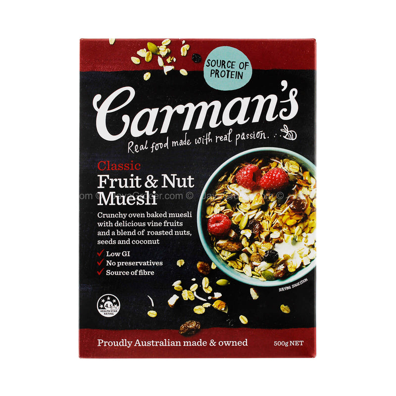 Carman’s Classic Fruit & Nut Muesli 500g