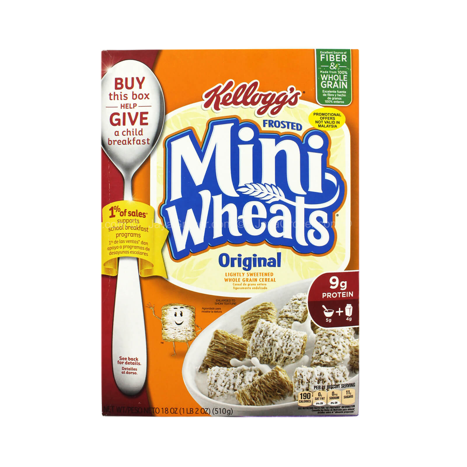 Kellogg’s Frosted Mini Wheats Original 510g