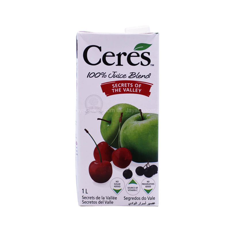 Ceres Secret of The Valley 100% Fruit Juice 1L