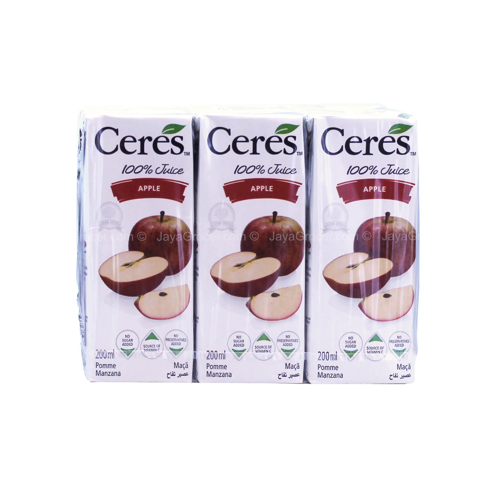 Ceres Apple Juice 200ml x 6