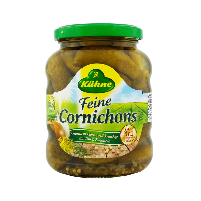 Kuhne Feine Cornichons 330g