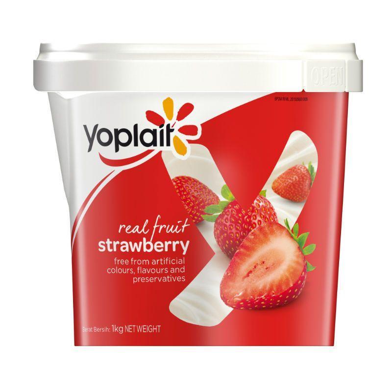 Yoplait Strawberry Yoghurt 1kg