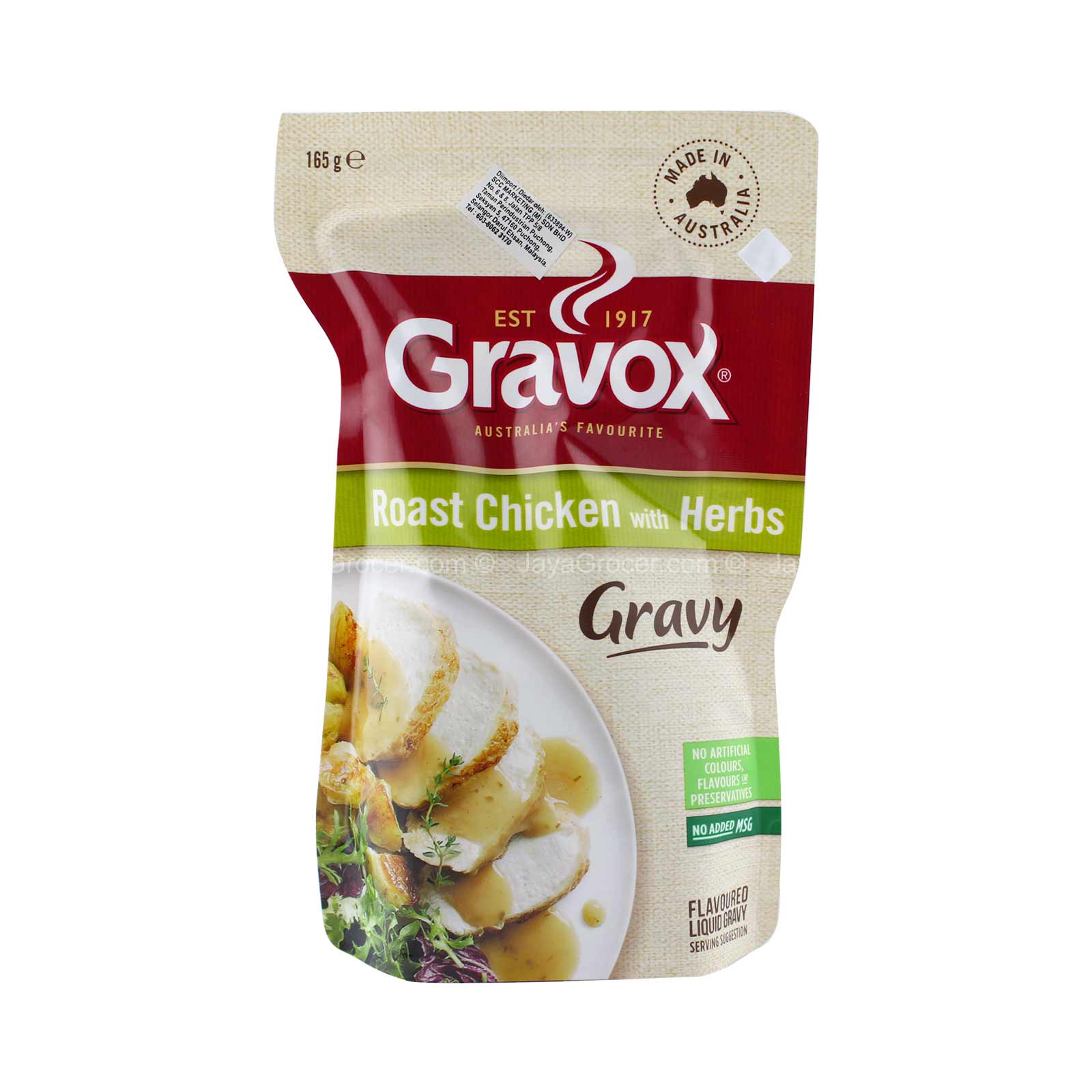 Gravox Roast Chicken with Herbs Gravy 165g