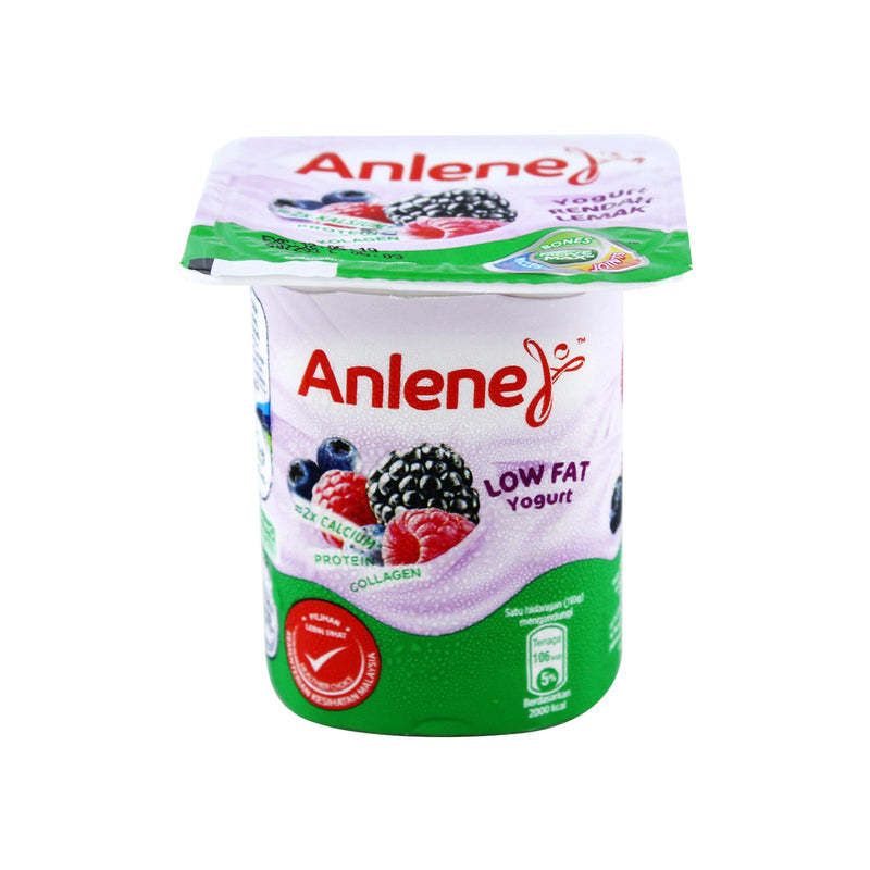 Anlene Mixed Berries Low Fat Yogurt 110g