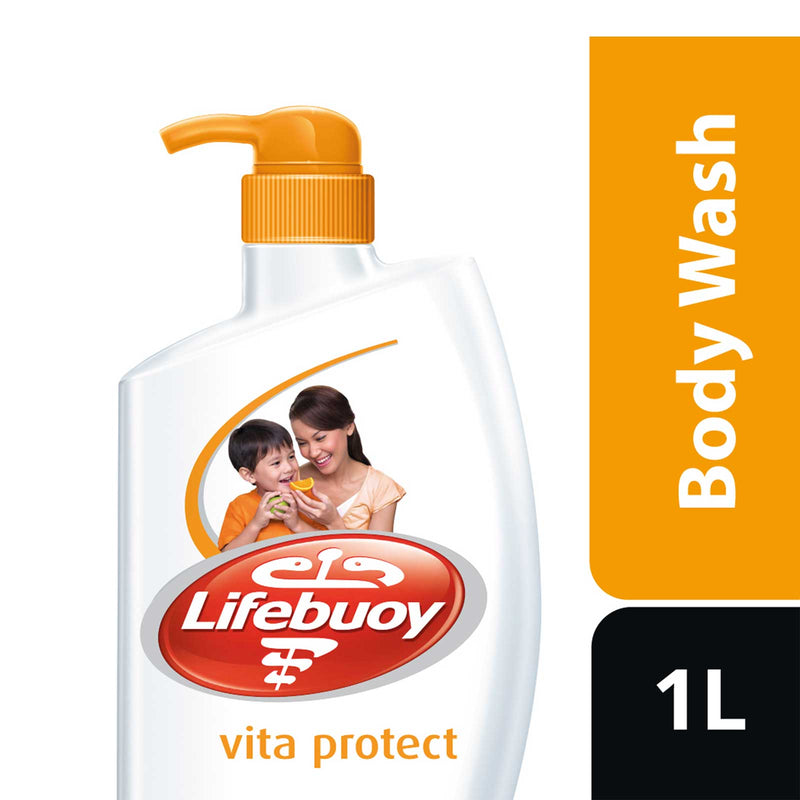 Lifebuoy Vita Protect Antibacterial Body Wash 1L