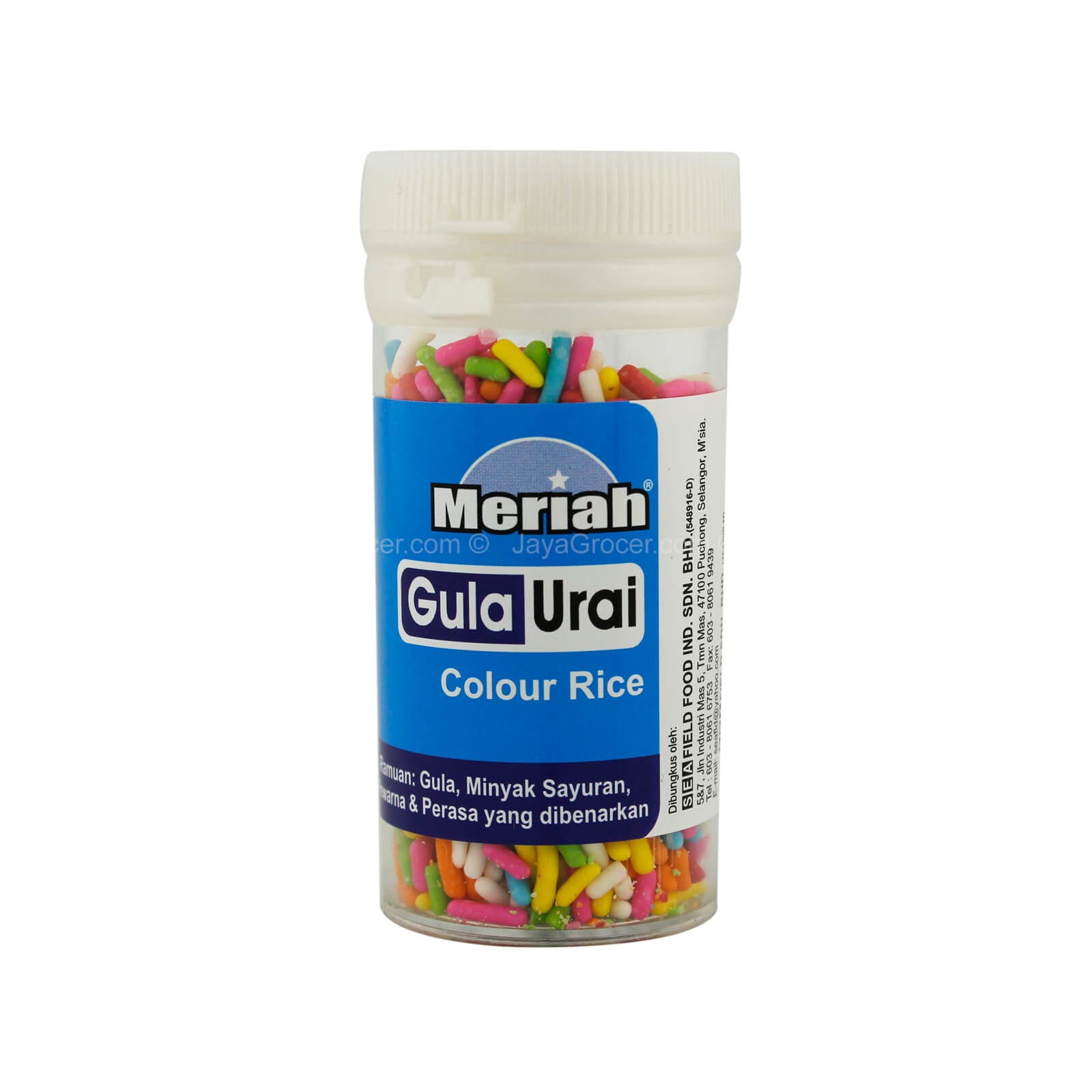 Meriah Colour Rice Cake Topping 25g