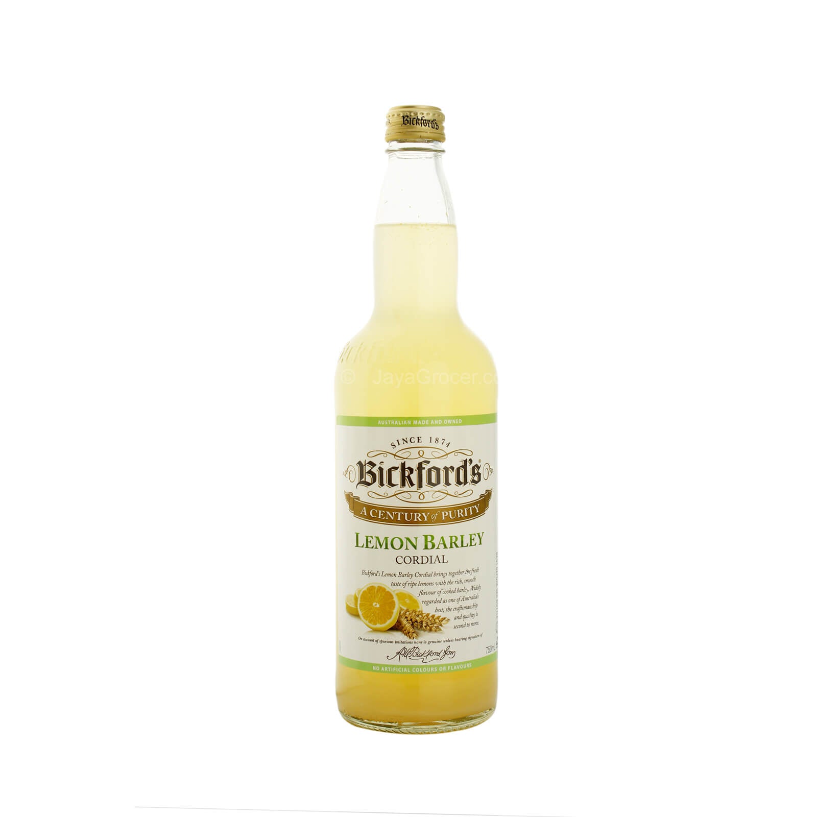 BickfordÃ¢â‚¬â„¢s Lemon Barley Cordial 750ml