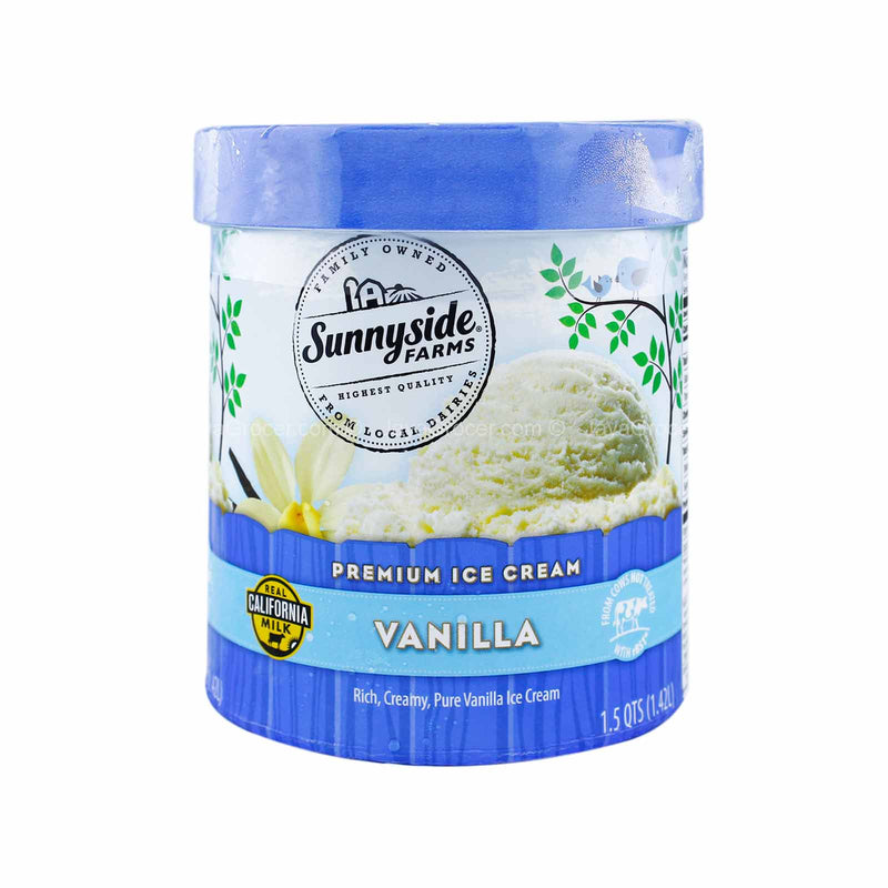 Sunnyside Farms Vanilla Premium Ice Cream 1.42L