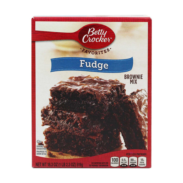 Betty Crocker Fudge Brownie Mix 519g
