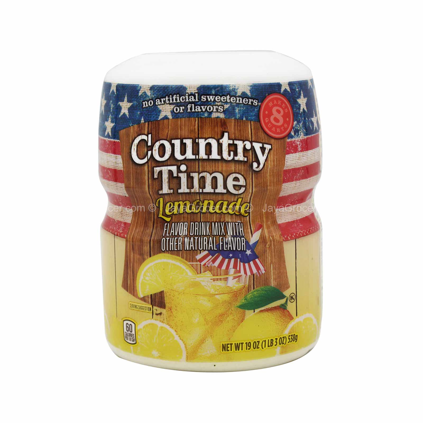 Country Time Lemonade Flavour Drink Mix with Other Natural Flavour 538g