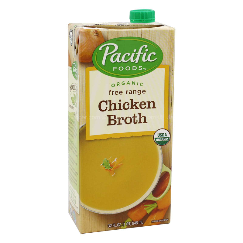Pacific Free Range Chicken Broth 907ml