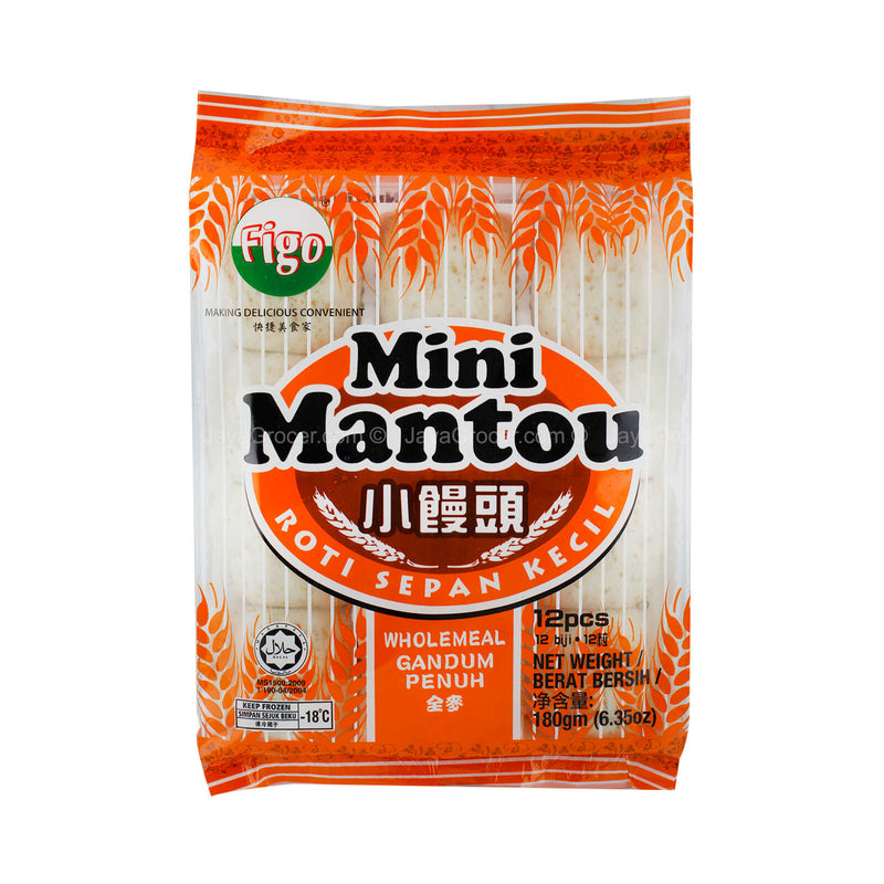 Figo Wholemeal Mini Mantou 180g