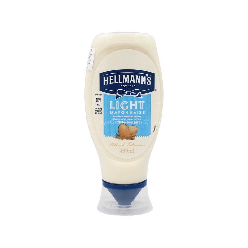 Hellmann's Squeeze Light Mayonnaise 430ml