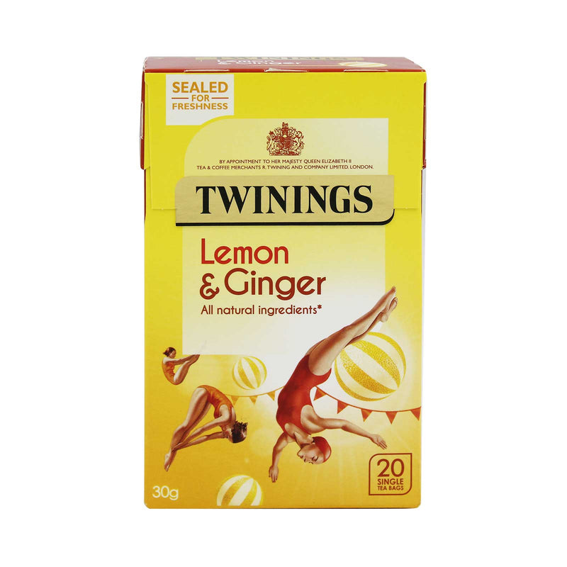 TWININGS LEMON & GINGER T/BAG 20S *1