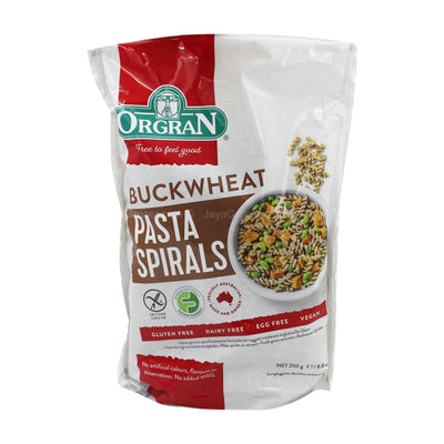 ORGRAN BUCKWHEAT SPIRALS 250G *1