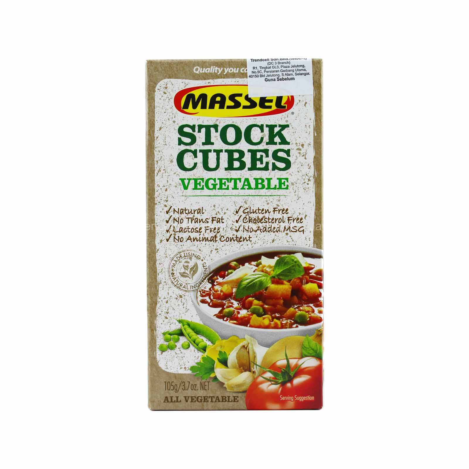 Massel Stock Cubes Vegetable 105g