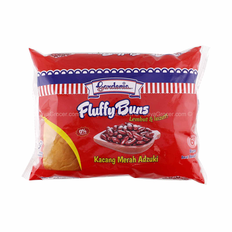 Gardenia Fluffy Bun Adzuki Red Bean 280g