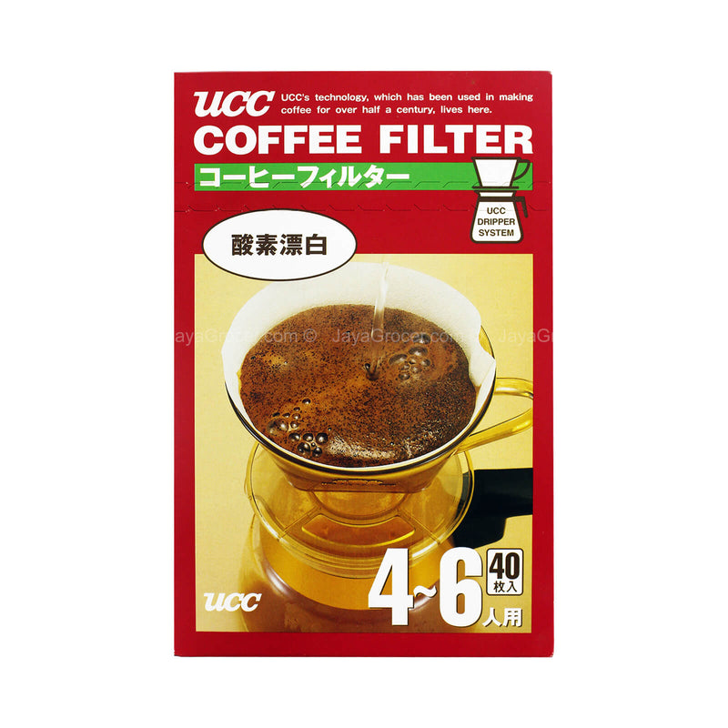 UCC COFEE FILTER 4-6 CUPS 40P