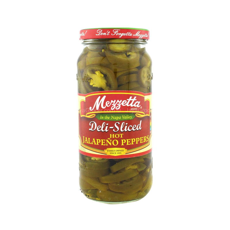 Mezzetta Deli-Sliced Hot Jalapeno Peppers 473ml