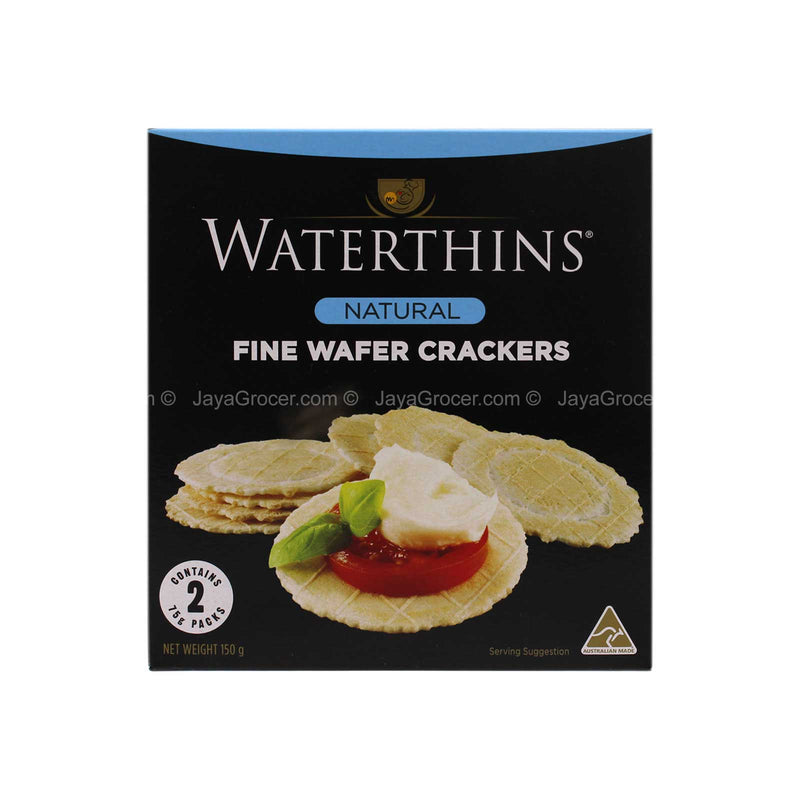 WATERTHINS FINEWAFER CRACKER NAT 150G *1