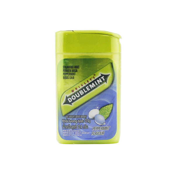 Wrigley's Doublemint Peppermint Flavour Sugar Free Mint 12.4g