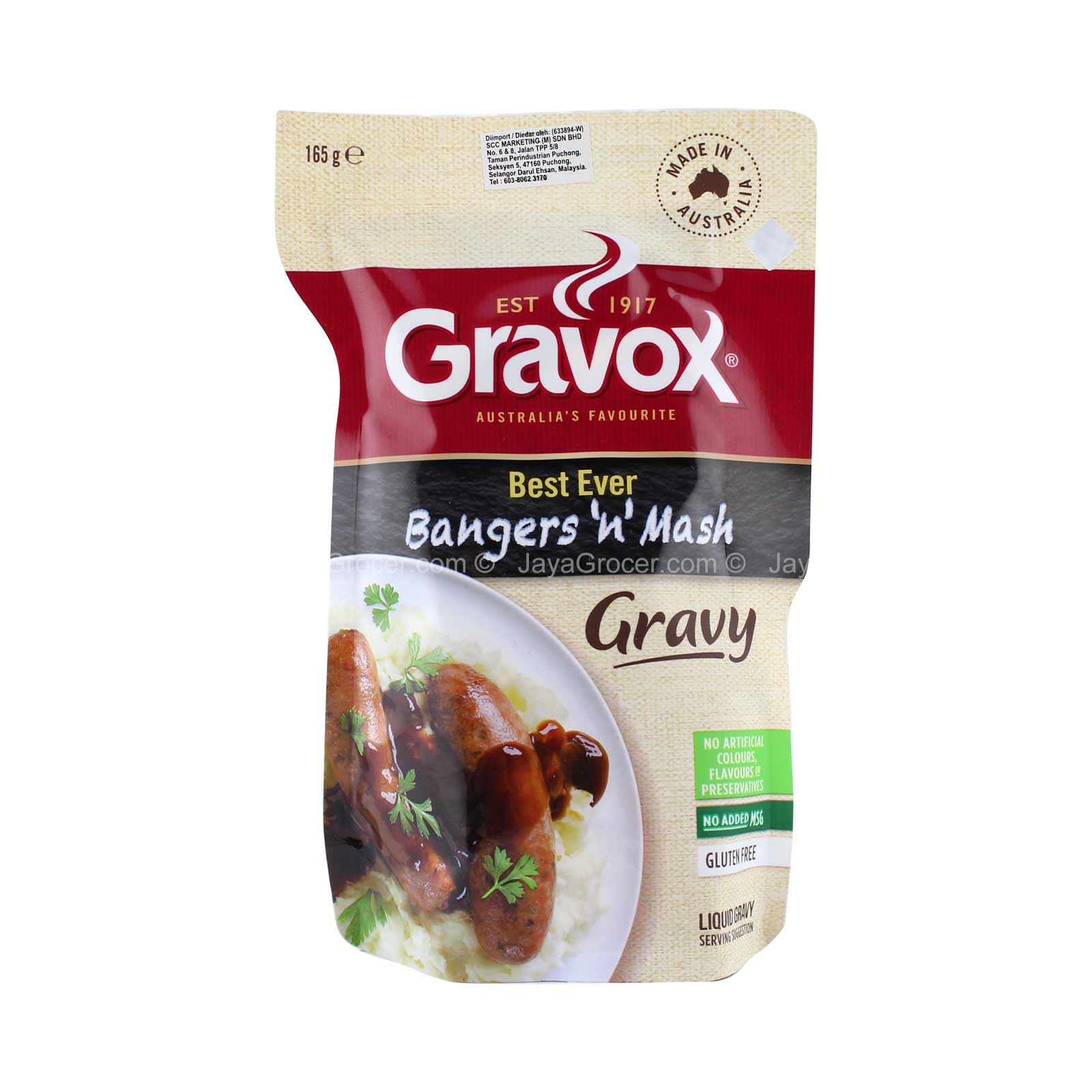 Gravox Bangers ‘n’ Mash Gravy 165g