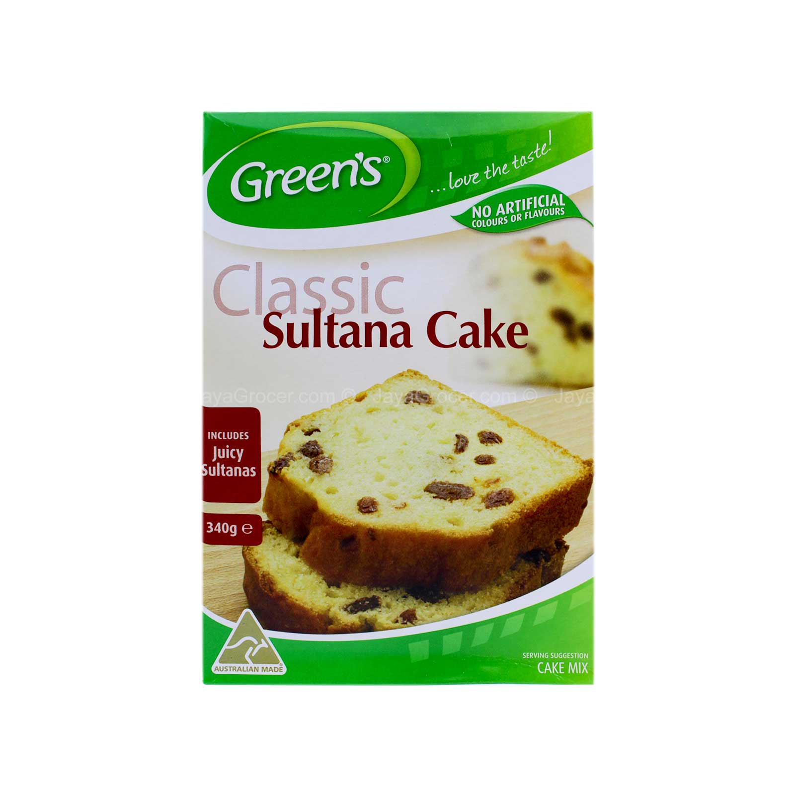 Green’s Classic Sultana Cake Mix 340g