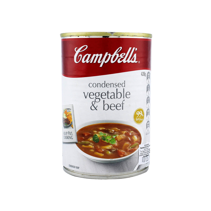 Campbell’s Condensed Vegetable & Beef Soup 420g