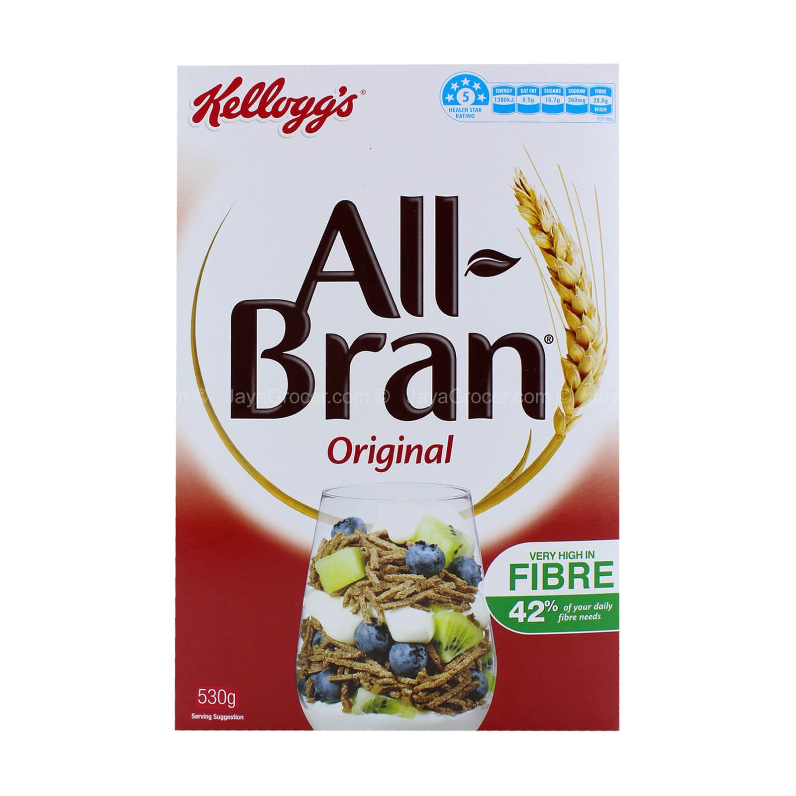 KELLOGG AUST ALL BRAN 530GM*1