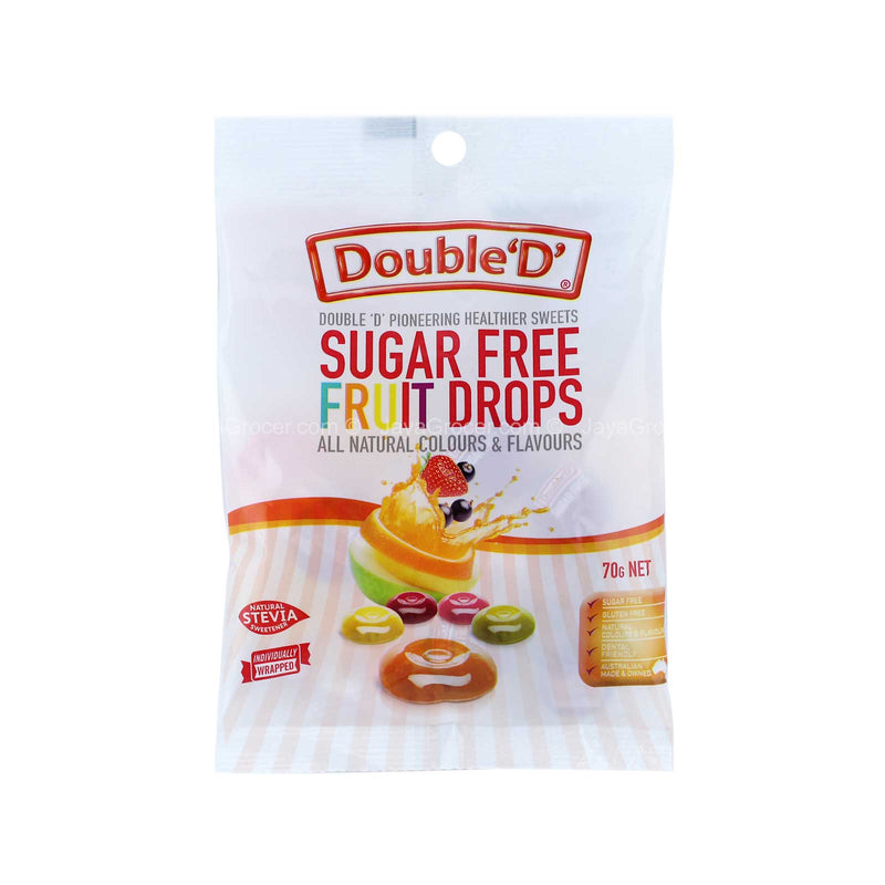 Double 'D' Sugar Free Fruit Drops 70g