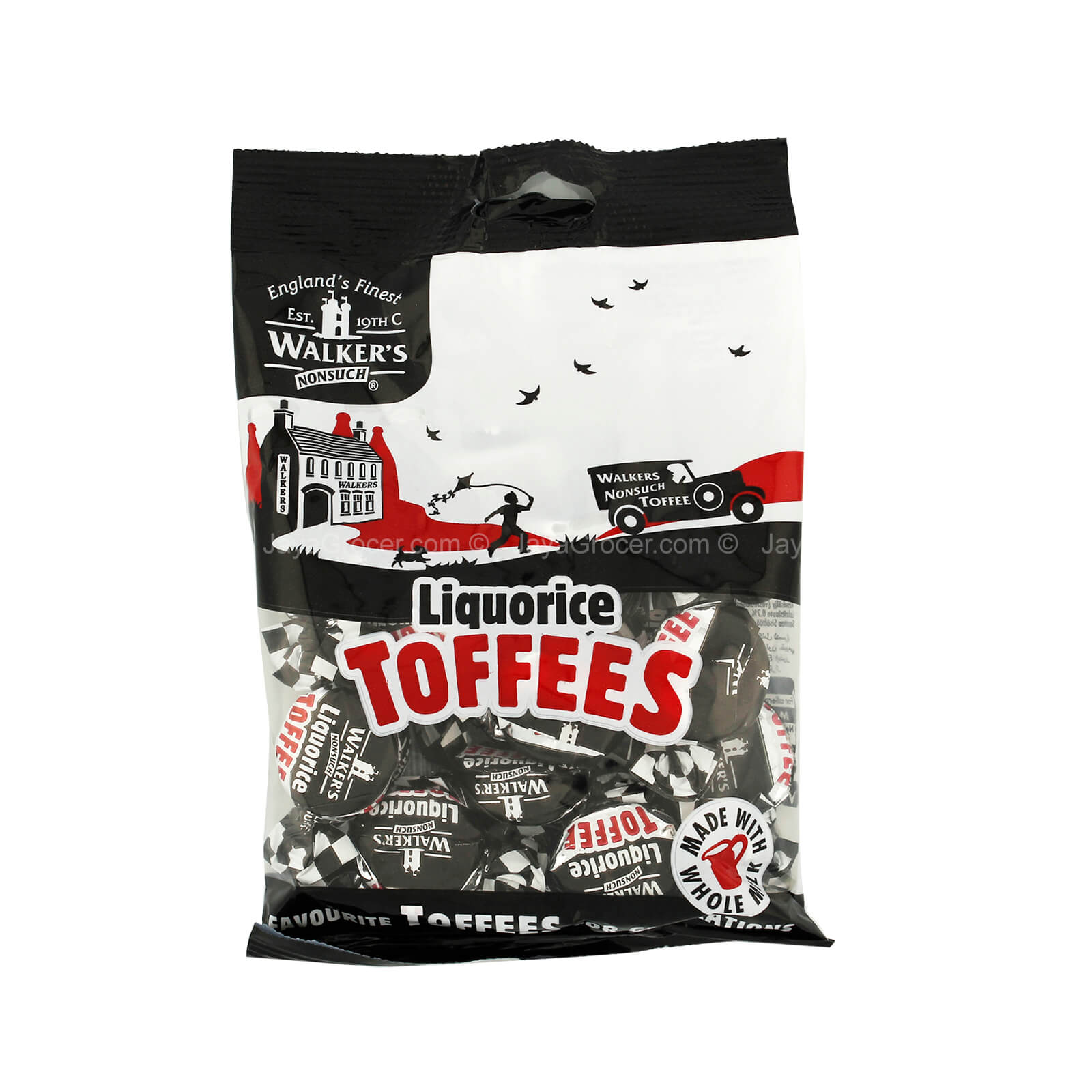 Walker’s Liquorice Toffees 150g
